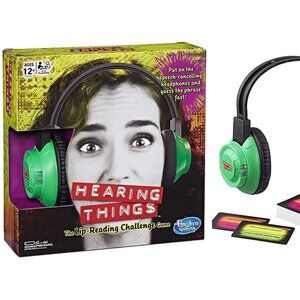Hasbro Hearing Things: Lip-Reading Challenge Board Game